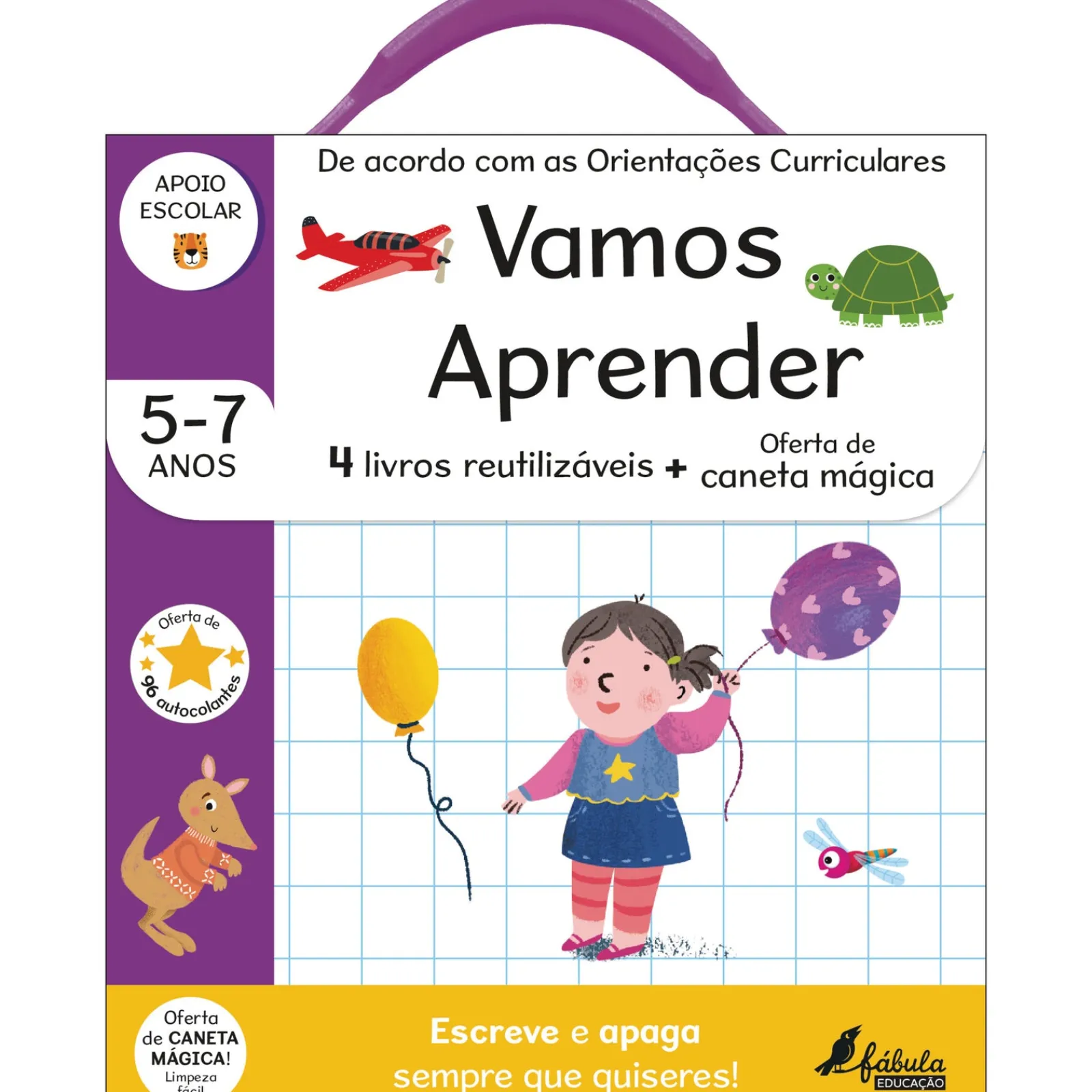 Fábula Vamos Aprender 5-7 Anos^ Pré-Escolar