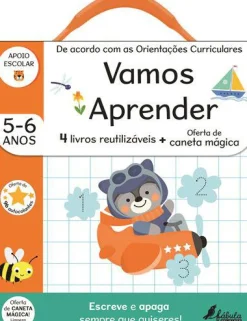 Fábula Educação Vamos Aprender 5-6 Anos de Moira Butterfield Escreve e Apaga Sempre que Quiseres^ Pré-Escolar