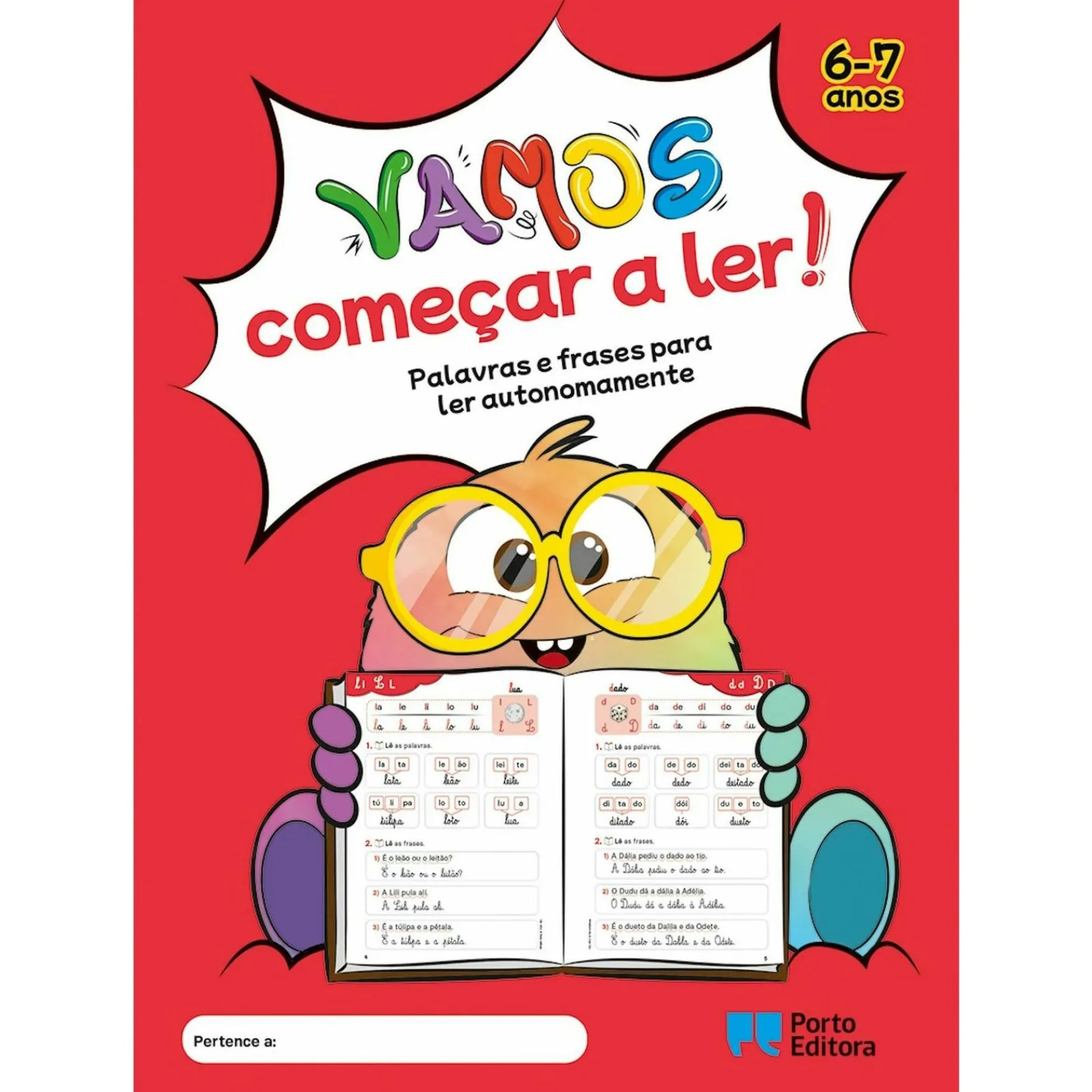 Porto Editora Vamos Começar A Ler! - 6-7 Anos^ 1º Ciclo