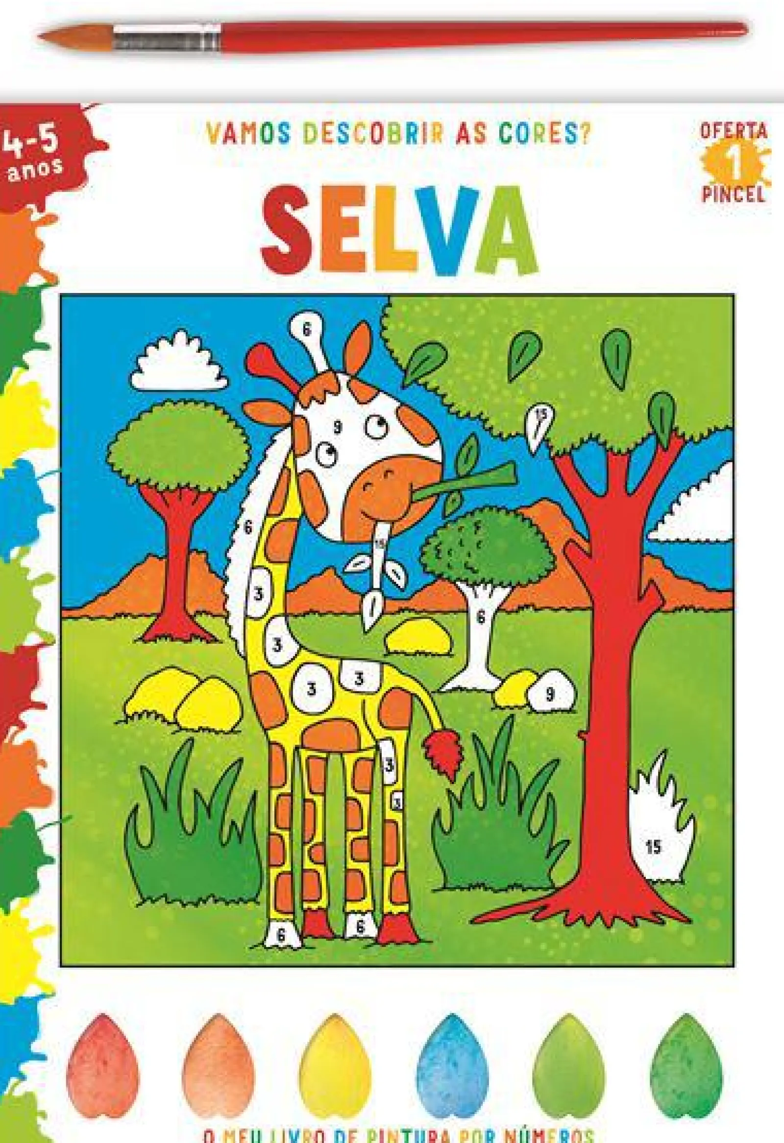 Joybooks Vamos Descobrir as Cores? Selva de Alex Howe e Emma Munro Smith^ Atividades