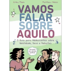 Booksmile Vamos Falar Sobre Aquilo de Erika Moen^ Banda Desenhada E Novelas Gráficas