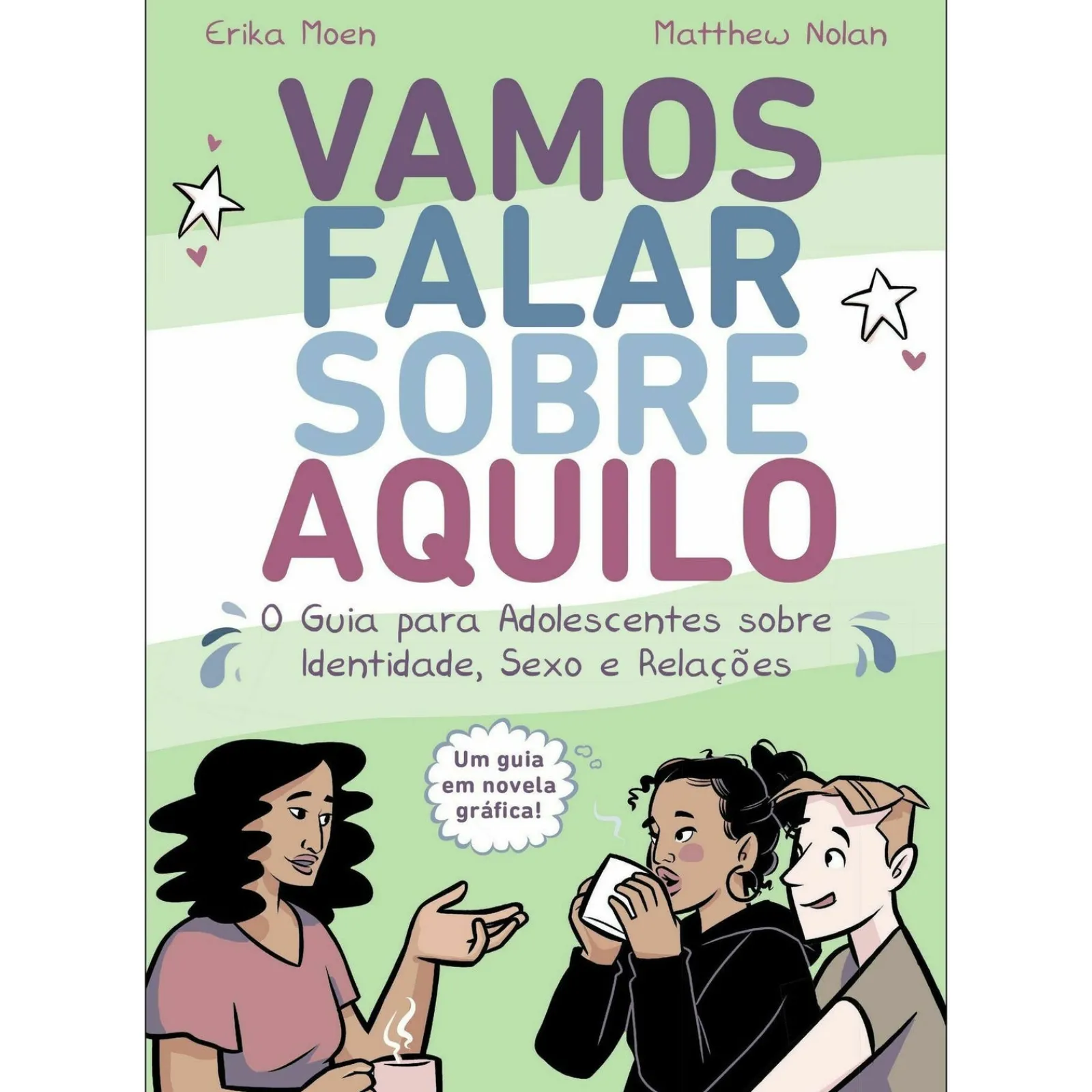 Booksmile Vamos Falar Sobre Aquilo de Erika Moen^ Banda Desenhada E Novelas Gráficas