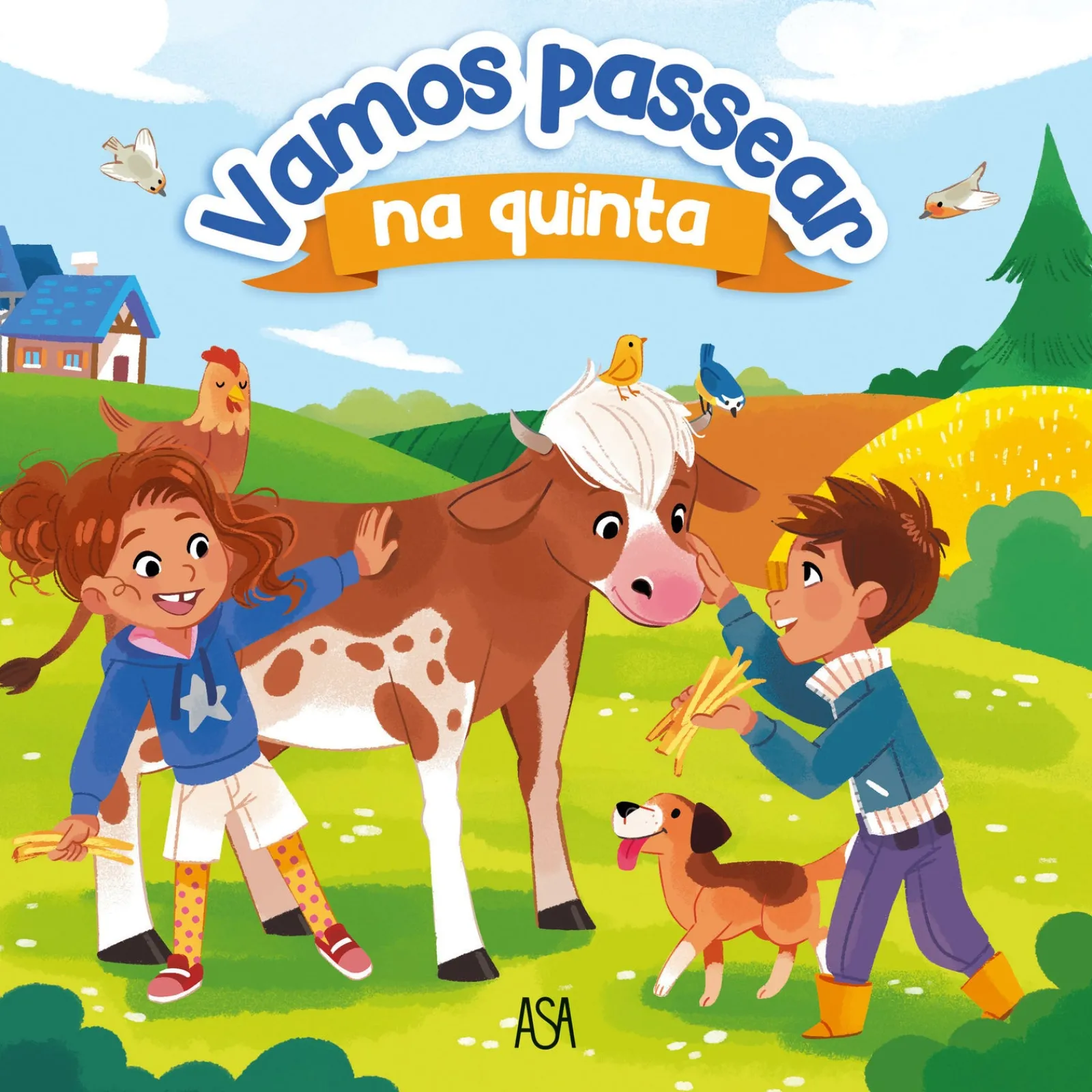Asa Vamos Passear na Quinta de Marie Tibi e Shiillia^ Literatura Infantil