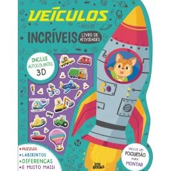 Joybooks Veículos Incríveis: Livro de Atividades^ Atividades