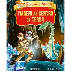 Presença Viagem ao Centro da Terra de Júlio Verne de Geronimo Stilton^ Coleções Juvenis