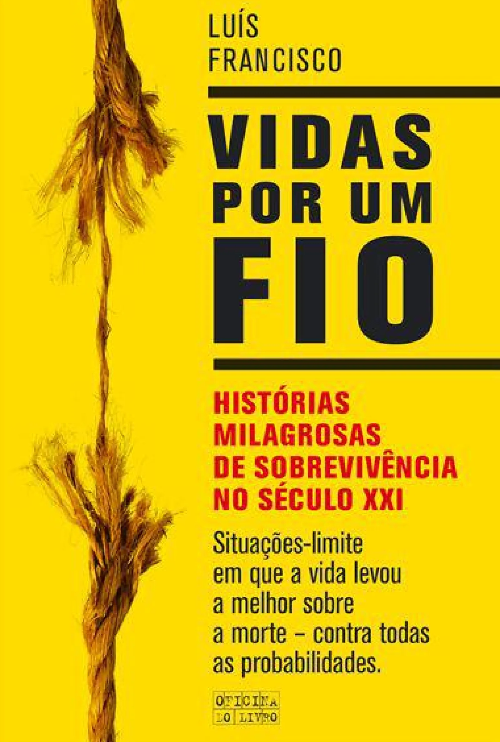 Oficina Livro Vidas por um Fio de Luís Francisco^ Vidas Reais