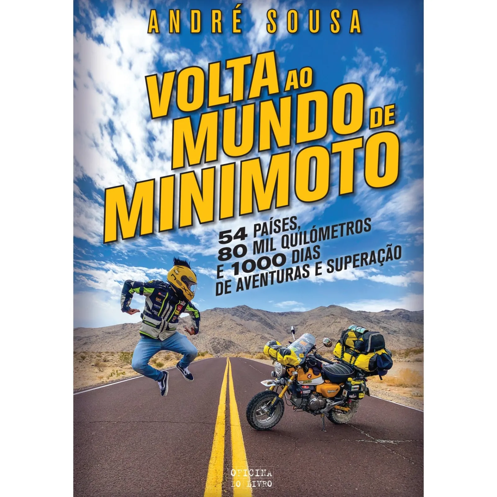 Oficina Livro Volta ao Mundo de Mini Moto de André Sousa^ História E Política