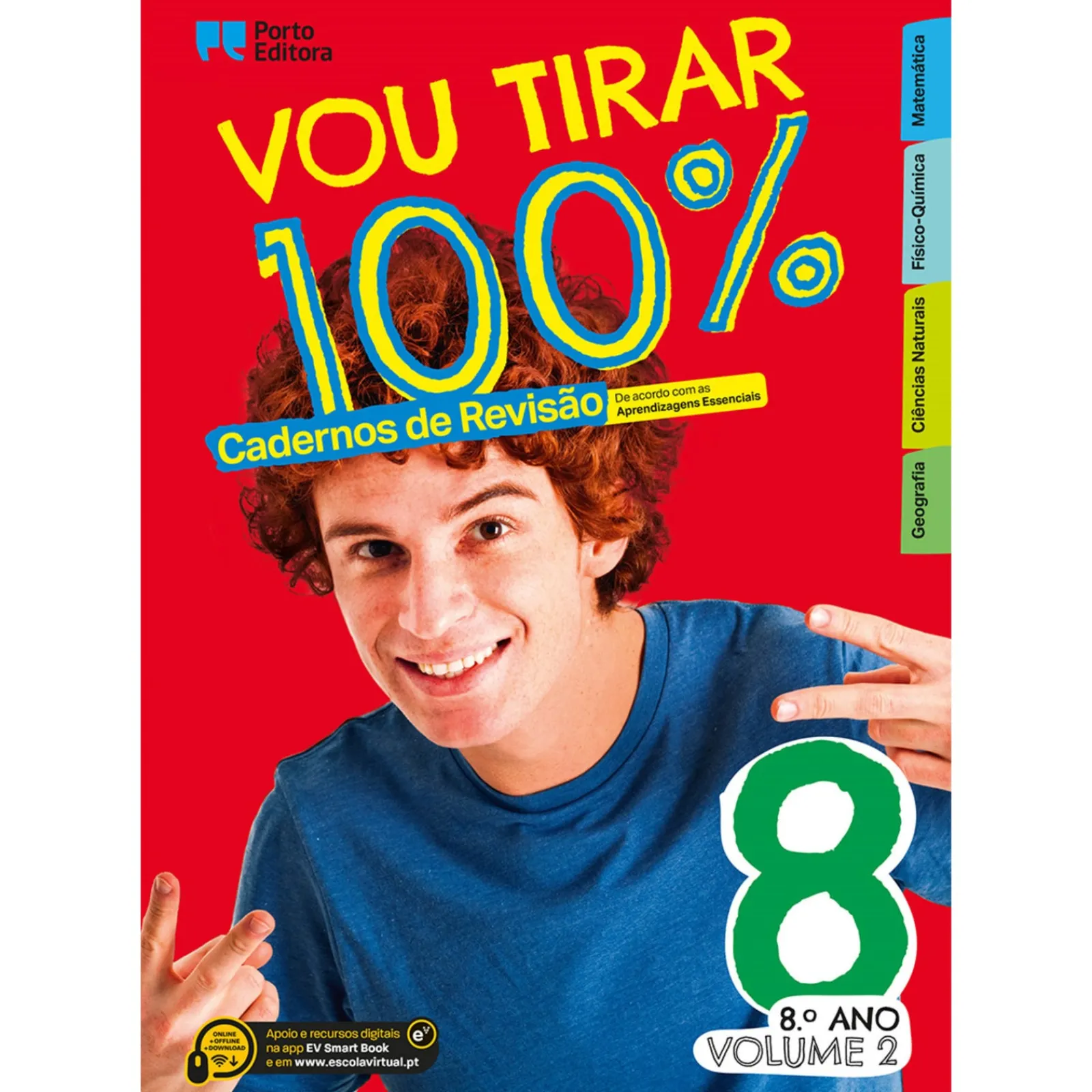 Note! Online Vou Tirar 100% - 8.º Ano - Volume 2^ 3º Ciclo